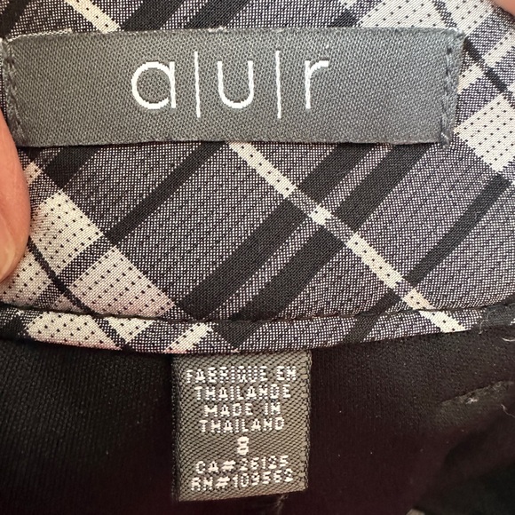 A U R plaid Skort - Picture 5 of 5